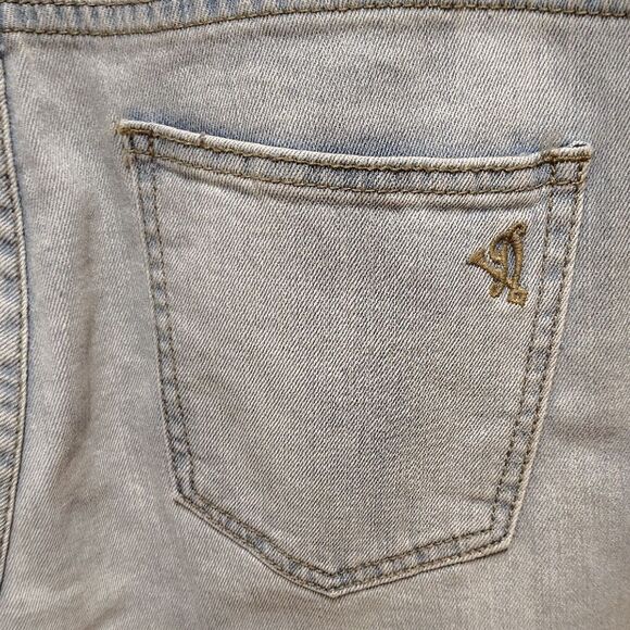 VIP Light Blue Patchwork Women Jeans - Picture 3 of 4